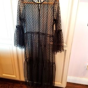 Black Mesh Dress